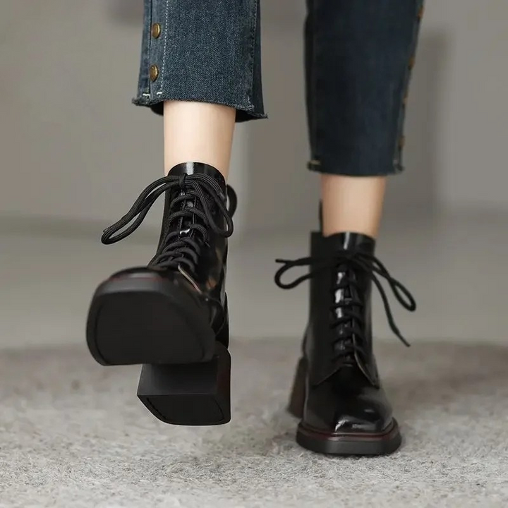 Jovinna™| Square Ankle Boots