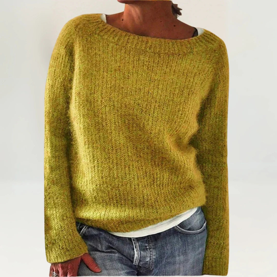 SUZY | COZY SWEATER YELLOW