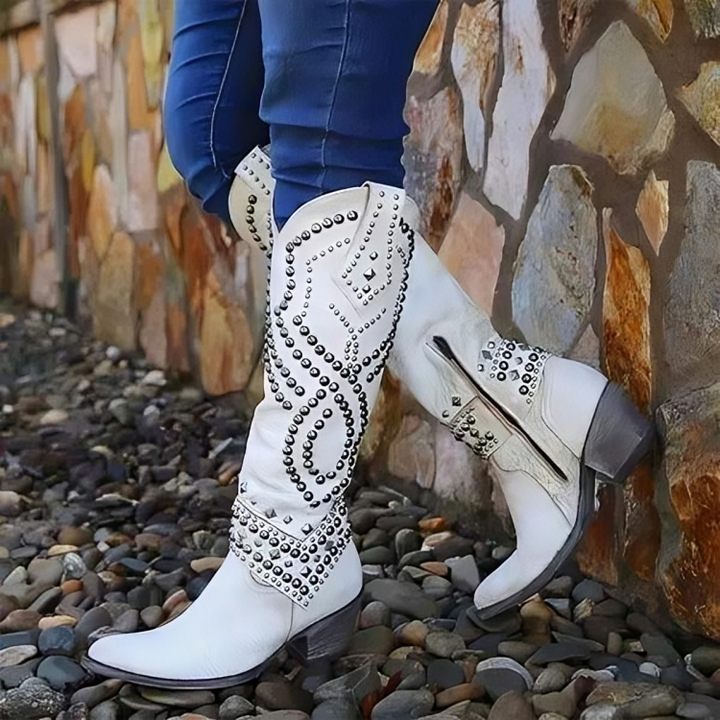 Grace® | Western Knee-High Boots