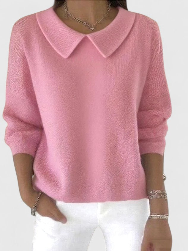 Bláthnaid – Comfortable Collared Sweater