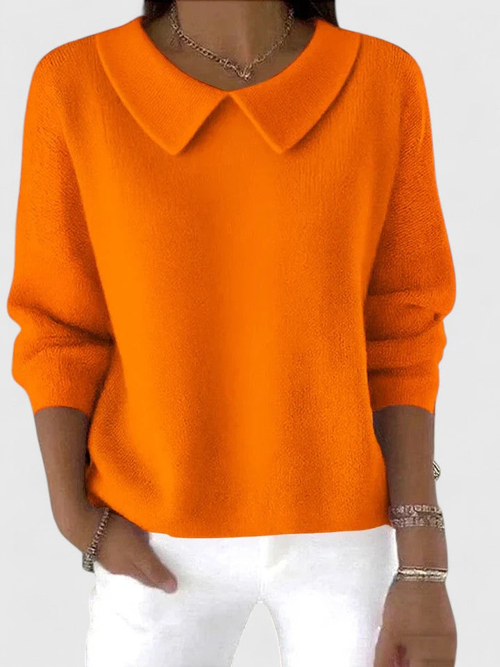 Bláthnaid – Comfortable Collared Sweater