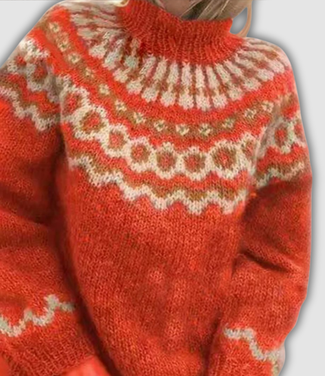 THE SERAPHINE | RETRO TURTLENECK SWEATER