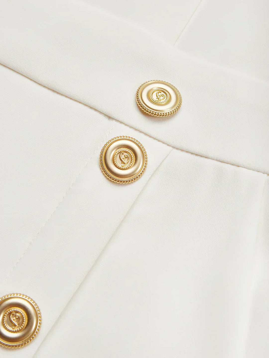 Grianne – Solid Midi Dress with Button Slit