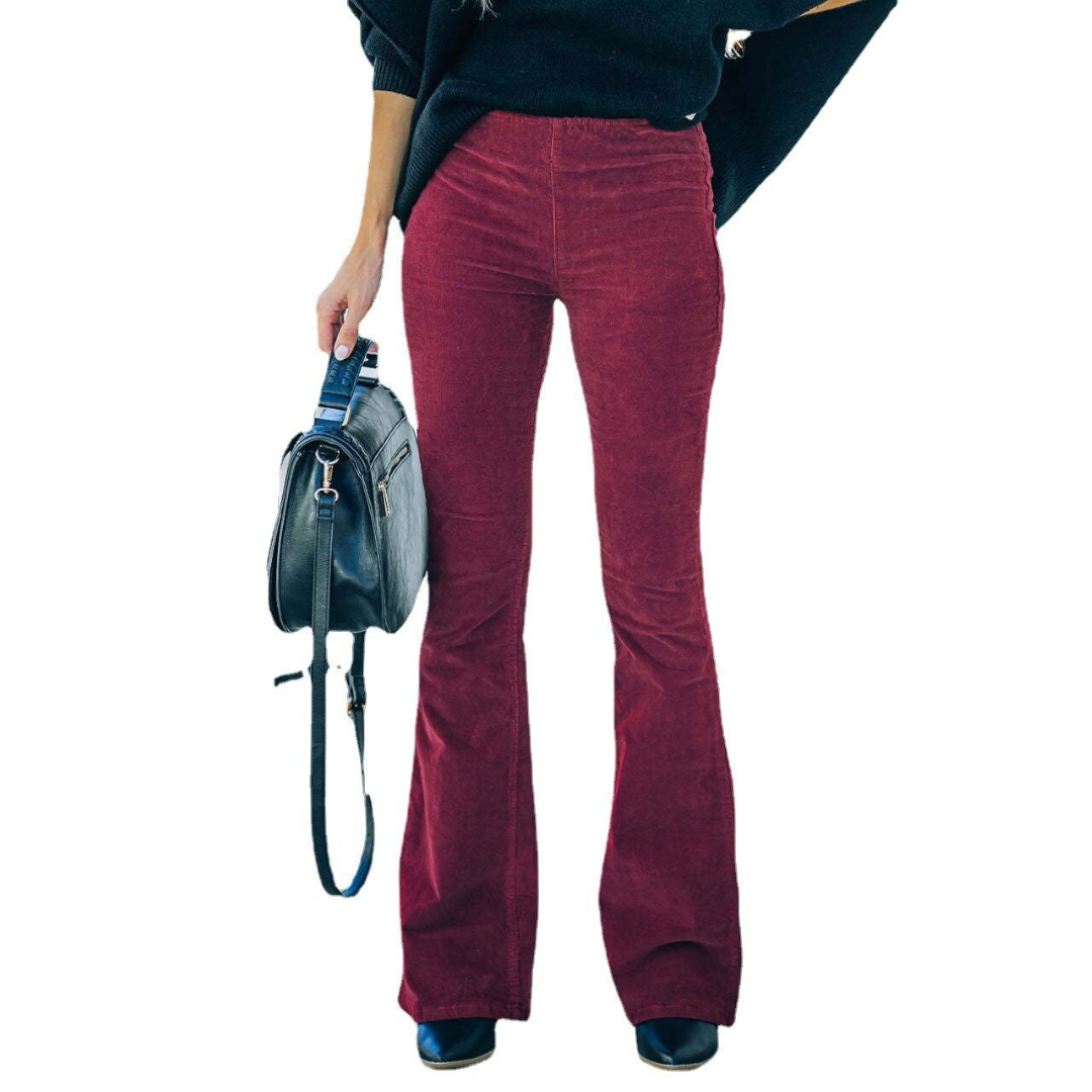 Alannah – Classic Corduroy Flare Trousers