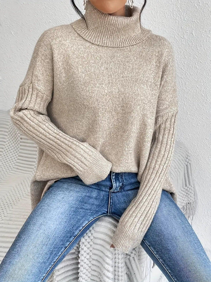 Aislinn – Long Turtleneck Jumper