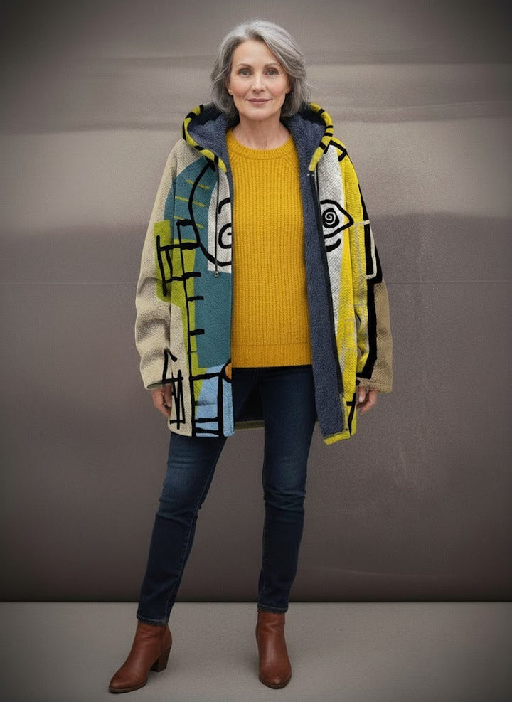 Liset | Luxury cardigan inspired by art