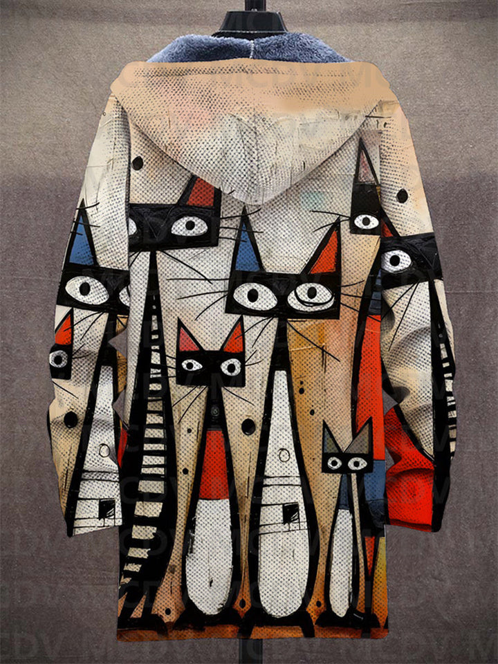 Livia | Luxury cardigan inspired by art
