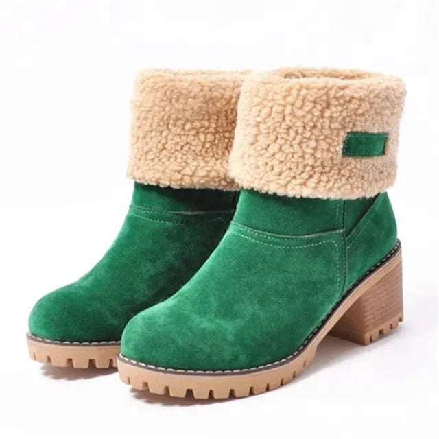 Grace® | Mid-Calf Wool Boots