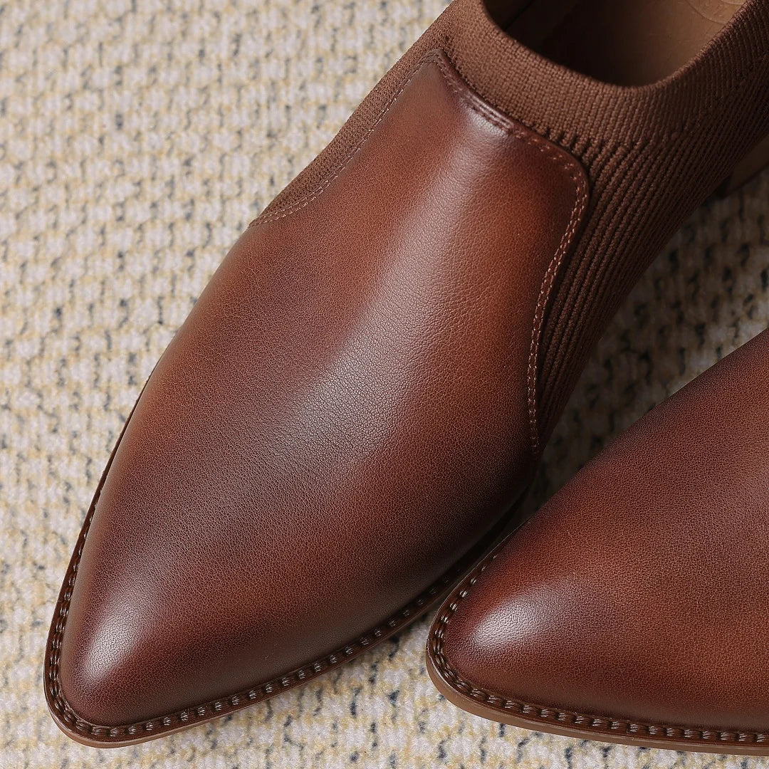 Zorvelle™| Pointy Ankle Boots