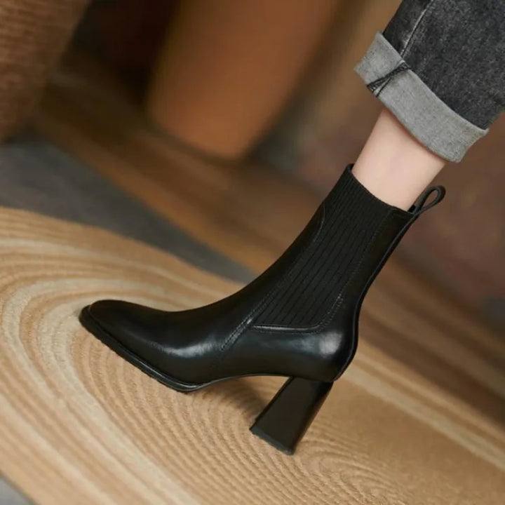 Lorivane™| Square Ankle Boots