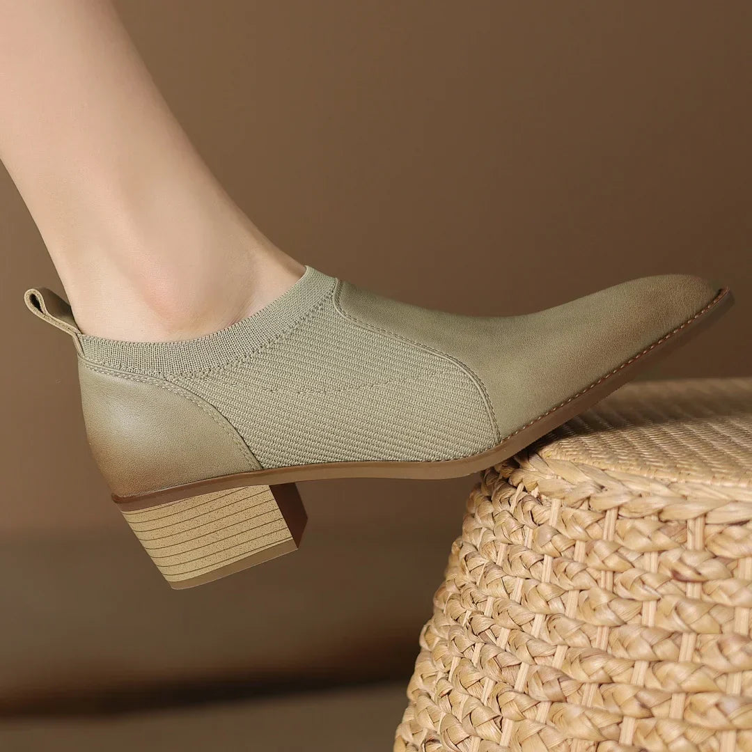 Zorvelle™| Pointy Ankle Boots