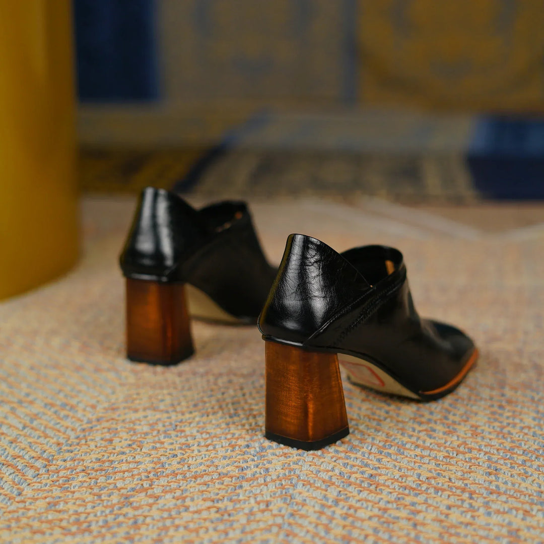 Orlissa™| Square Ankle Boots