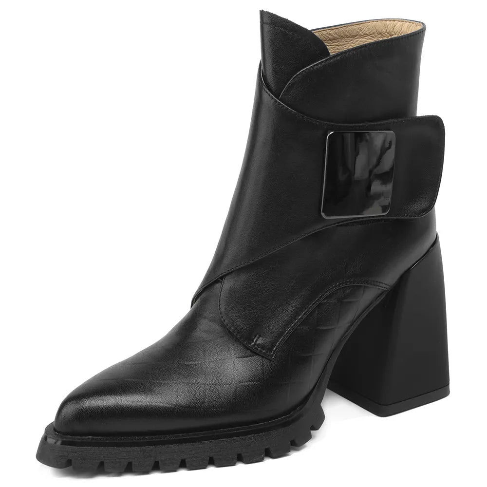 Parvoria™| Chunky Ankle Boots