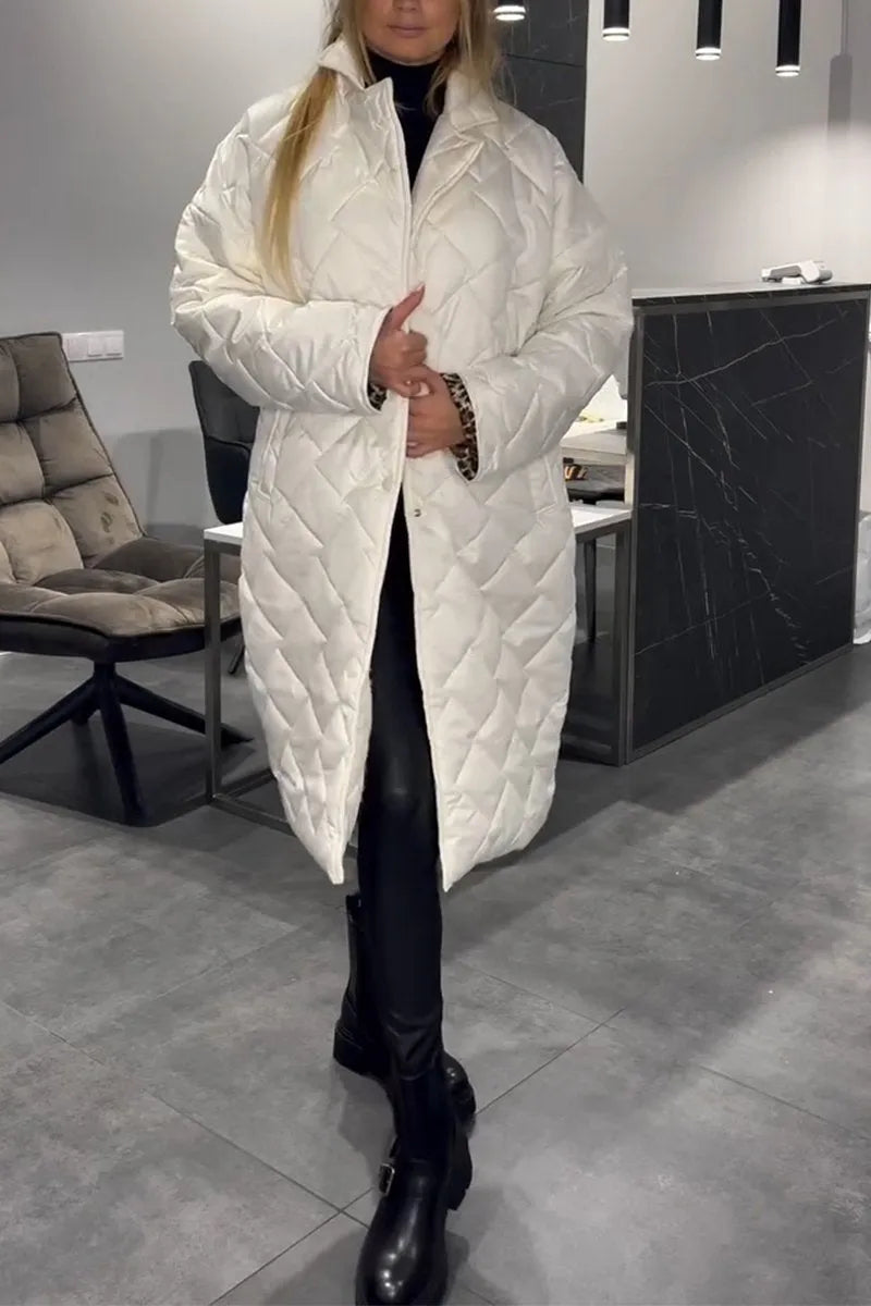 Máonait – Quilted Mid-Length Coat