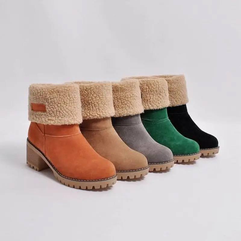 Grace® | Mid-Calf Wool Boots