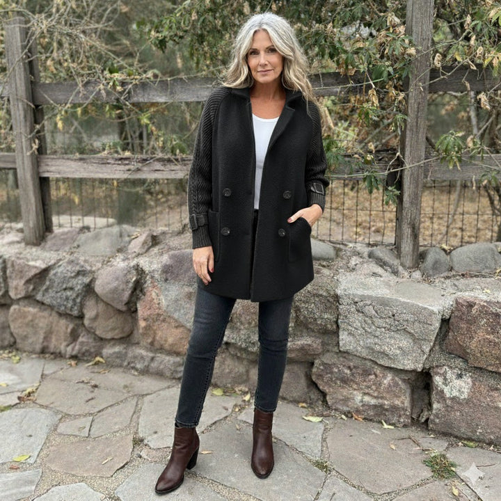 Ella | Mid-Length Double-Breasted Coat